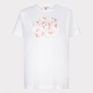 T-shirt blocks print 942 Off White /