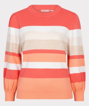 Sweater stripes 417 Strawberry