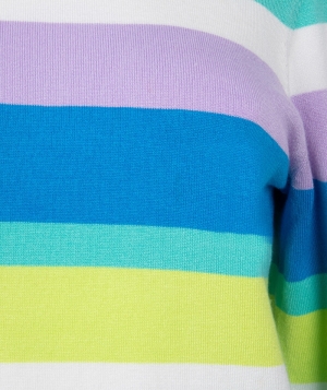 Sweater stripes 627 Pool Blue