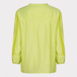 Blouse crinkle lace tape 210 Lime