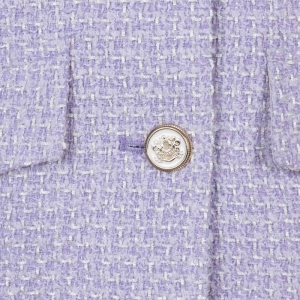 Jacket structure check 540 Lilac