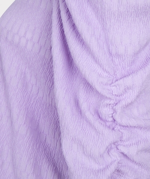Top R-neck puff sleeve 540 Lilac