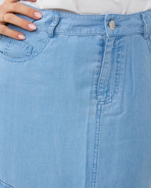 Skirt maxi tencel 620 Light Blue