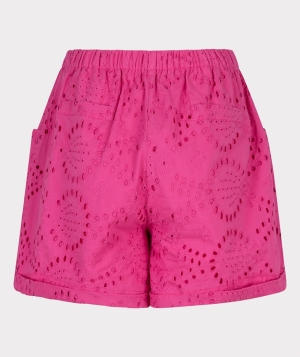 Shorts cotton chiffly 523 Hot Pink