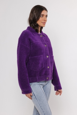 Boxy jacket Purple -