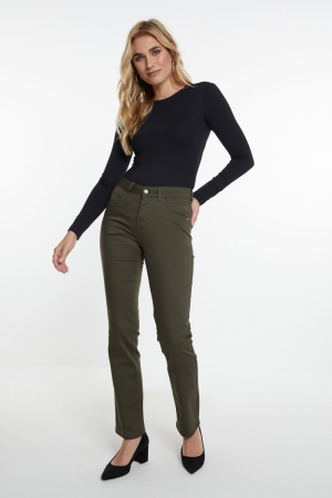 2 3 [Pants Non Denim] 630 Green Smoke