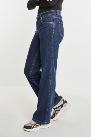 1 2 [Pants Denim] D40 Washed Indi