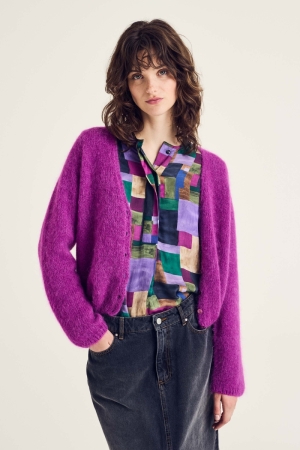 CARDIGAN 342 LIGHT VIOLE