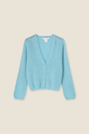 CARDIGAN 524 AQUA