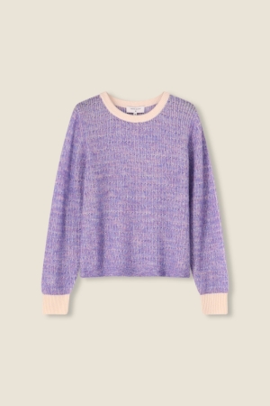 PULL LANGE MOUWEN 305 PURPLE