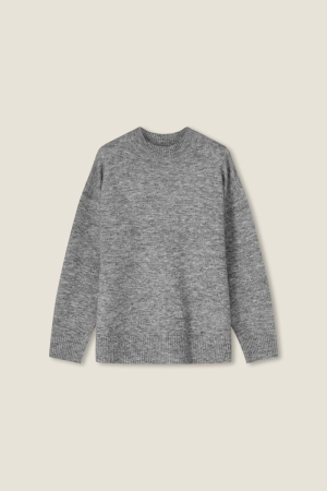 PULL LANGE MOUWEN 857 LIGHT GREY 