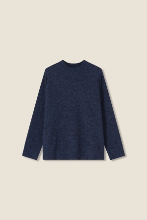 PULL LANGE MOUWEN 862 BLUE CHINE