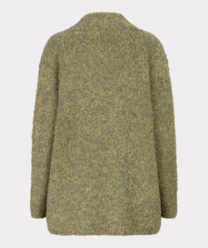 Cardigan Boucle 307  Matcha Gre