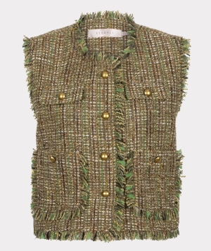 Gilet tweed 995  Multi Colo